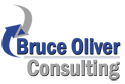 Bruce Oliver Consulting logo button in footer